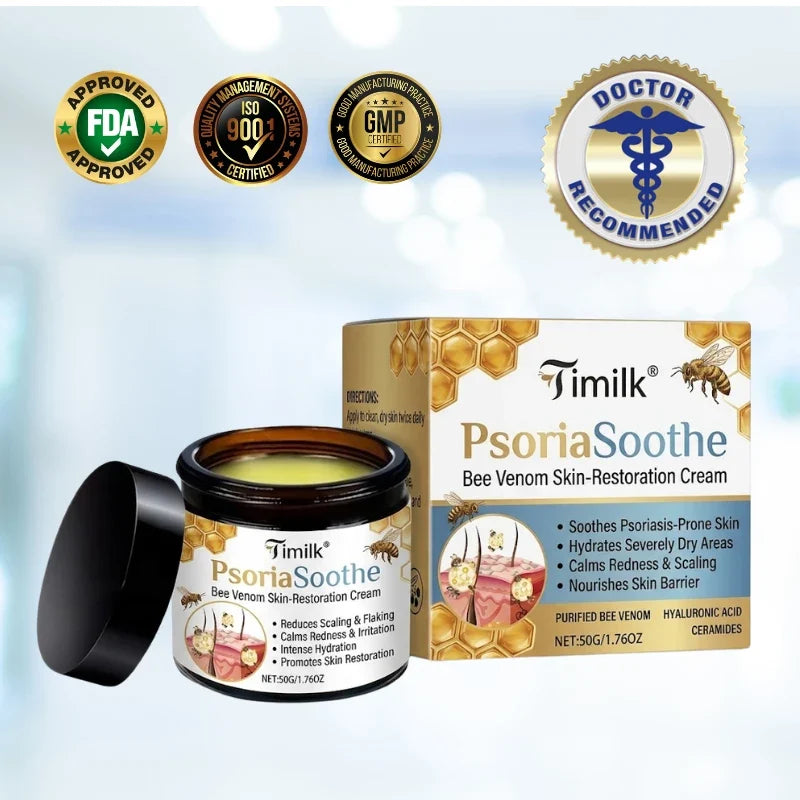 PsoriaSoothe Bee Venom Rescue Cream